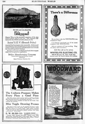 The full page ads from 1919.