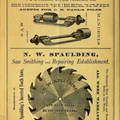 Pacific Saw Manufacturing Company advertisement.