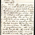 A James Leffel Water Wheel Company letter from 1870.