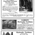 Elmer Woodward's new hydraulic governor.  The full page advertisement from 1914.