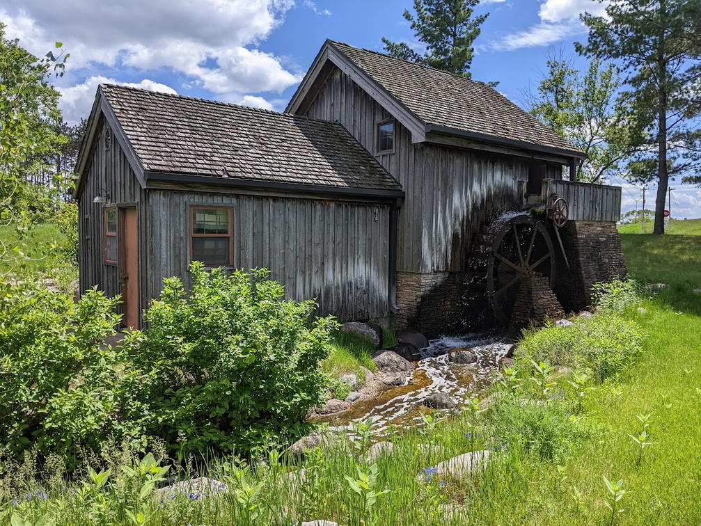 The old Woodward Mill in Portage County, Wisconsin, U.S.A.