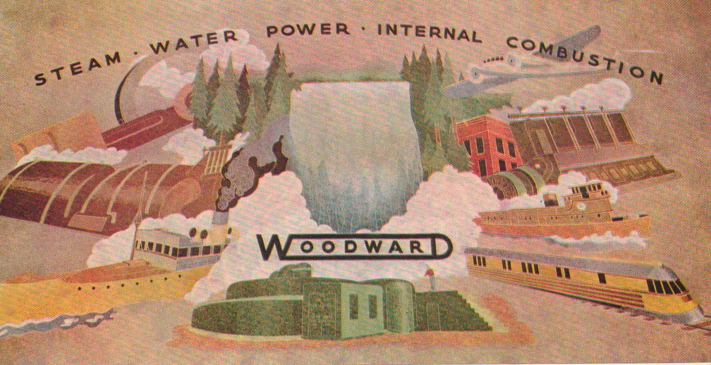 Woodward...  Designer and Builder of Controls for All Prime Movers.