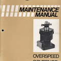 Woodward Overspeed Governor Manual # 33173A