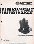Woodward Overspeed Governor Manual # 33162A