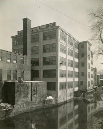 The Woodward Governor Company at 240-250 Mill Street in Rockford, Illinois.