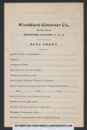 Data Sheet for the Woodward governor application.