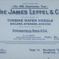 A vintage Water Wheel Manufacturing History Project.