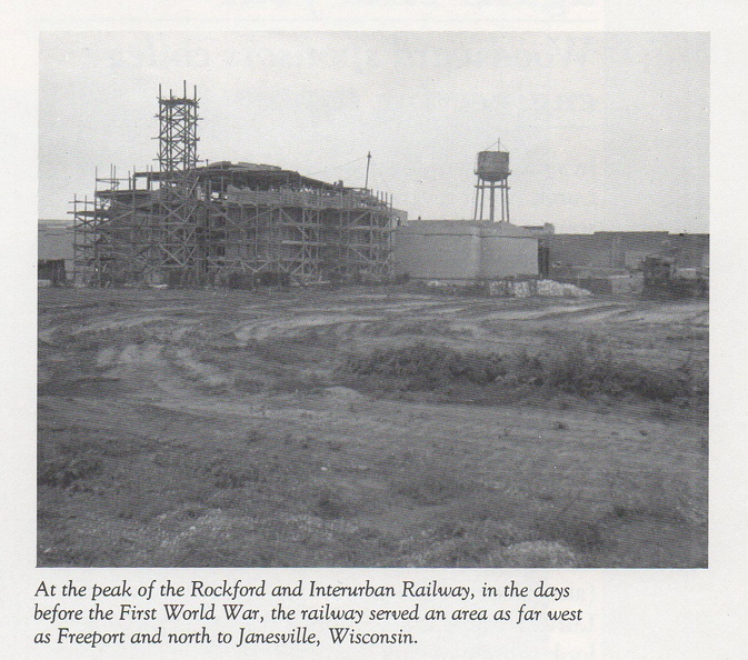 The construction of the legacy Woodward Governor Company's Rockford Headquarters facility, circa 1940.
