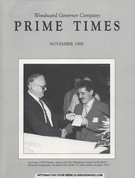 PRIME TIMES NOVEMBER 1989.