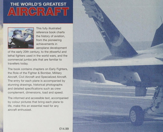 THE WORLD'S GREATEST AIRCRAFT.