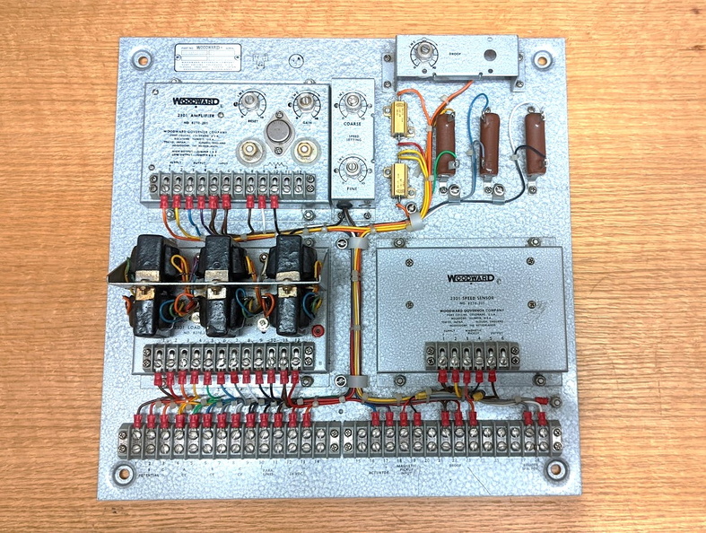 The latest Woodward 2301 type control system board added to the collection..jpg