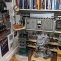 The remodeled man cave with a Woodward 2301 Caterpillar diesel engine-generator fuel control system added.