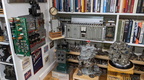 The remodeled man cave with a Woodward 2301 Caterpillar diesel engine-generator fuel control system added.