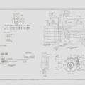 The BOEING MODEL 502 GAS TURBINE SCHEMATIC DRAWING.