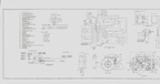 The BOEING MODEL 502 GAS TURBINE SCHEMATIC DRAWING.