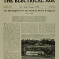 The Development of the Ontario Power Company.