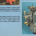 History about the CFM56-3 series gas turbine engine and control.