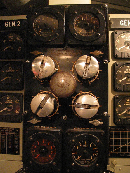 The Woodward Cabinet Control unit in a Submarine engine control room..jpg