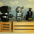 On the left is a Hamilton Standard (Woodward) aircraft engine governor, a Hamilton Standard 1P12-A and the CSSA series 210105.