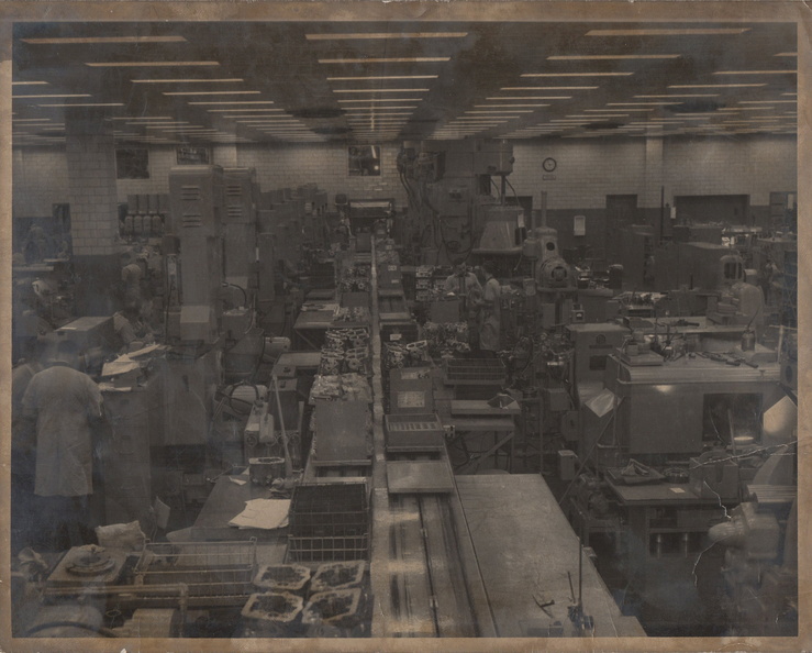 The Woodward Governor Company's Machine Shop Floor with type 1307 MEC