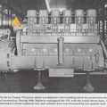 The De La Vergne VO diesel-electric engine equipped with the Woodward UG8 governor system.