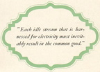 WOODWARD WATER WHEEL GOVERNORS. CATALOGUE M.  Elmer Woodward's quote.