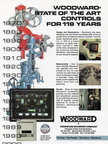 WOODWARD STATE OF THE ART PRIME MOVER CONTROLS FOR 153 YEARS.