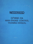 WOODWARD CFM56-2A MAIN ENGINE CONTROL TRAINING MANUAL.