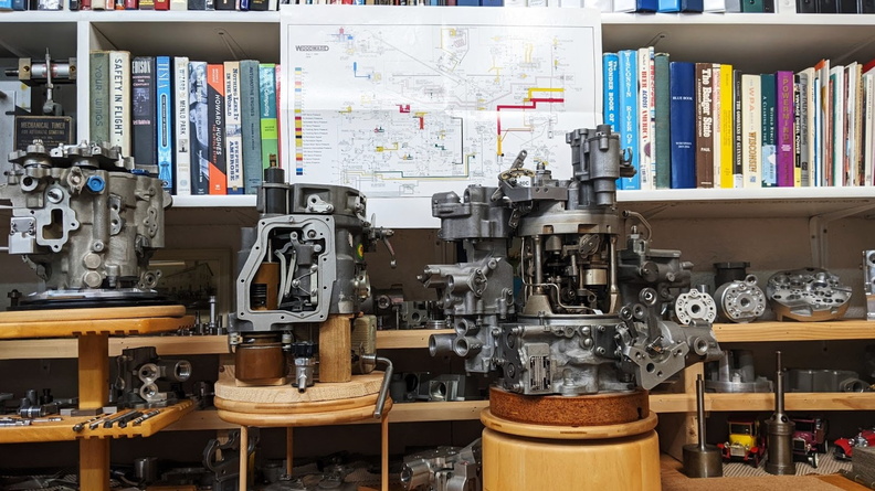 Documenting the evolution of the Woodward jet engine governor.