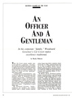 AN OFFICER AND A GENTLEMAN.