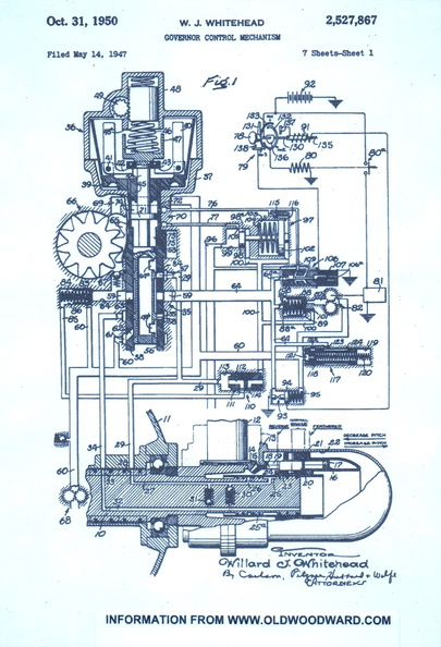 Patent number 2,527,867.