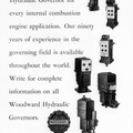 A vintage Woodward governor advertisement from 1960.