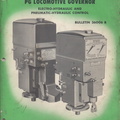 The Legacy Woodward PG Locomotive Governor.  Documenting the evolution of the Woodward governor.