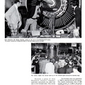 Looking at a G.E. CF6-50 jet engine on the assembly floor at the General Electric Company.