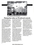 Plating line relies on Woodward controls.