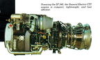 The G.E. CT7 gas turbine engine (the G.E. T700 gas turbine engine is similar).