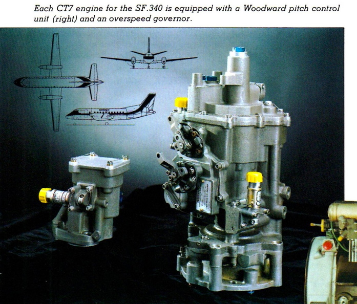 The Woodward pitch control unit and an overspeed governor.