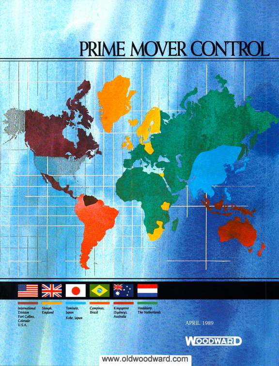 Prime Mover Control April 1989.