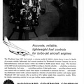 Documenting in advertisements the evolution of the Woodward gas turbine engine governor. 