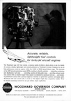 Documenting in advertisements the evolution of the Woodward gas turbine engine governor. 