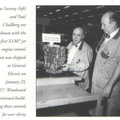 The first Woodward type 1307 series fuel control shipped to the General Electric Company.