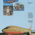 CFM56-3 gas turbine engine history.
