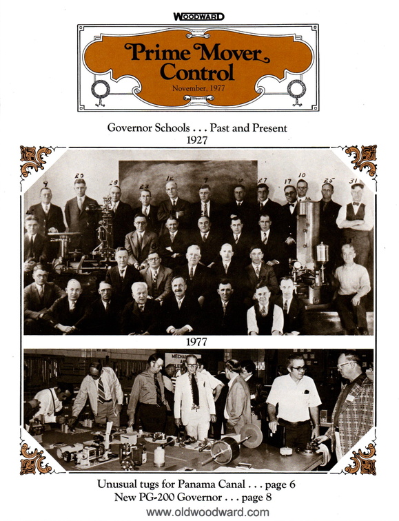 Documenting the evolution of the Woodward Governor Company.