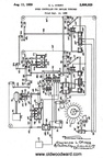 SPEED CONTROLLER FOR IMPULSE TURBINES.  PATENT NUMBER 2,898,925.