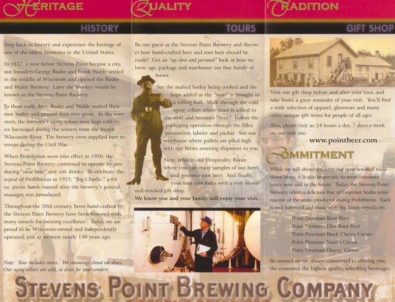 Step back in history and experience the heritage of one of the oldest breweries in the United States.