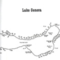 Location of the homes around Lake Geneva that are in the book.