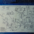 A schematic diagram of the Woodward GE F110 series fuel control system.