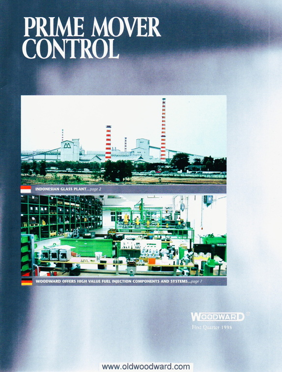 Prime Mover Control First Quarter 1995.