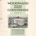 An original Woodward Water Wheel Governor Catalogue in the collection.