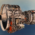 THE CFM56-3 GAS TURBINE ENGINE.